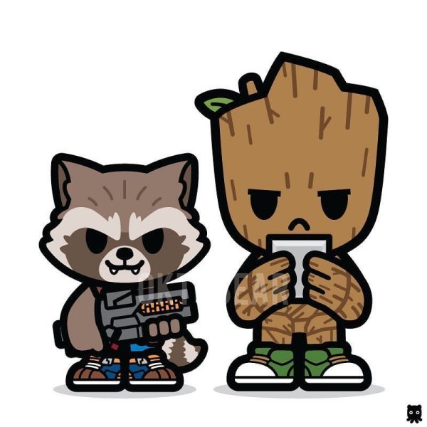 Стражи Галактики Chibi