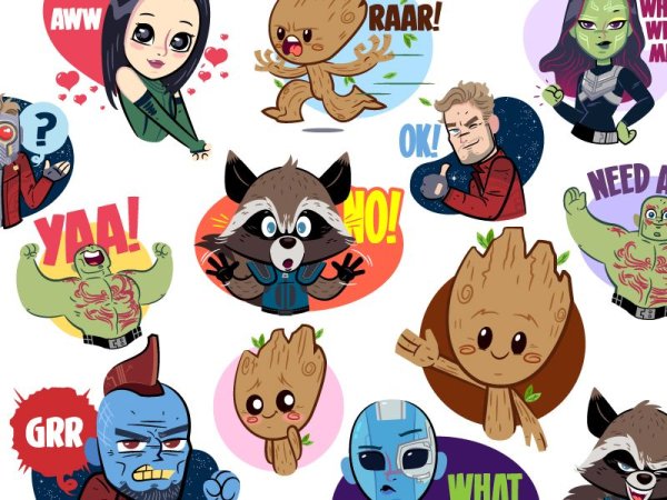 Знак Гамора Марвел