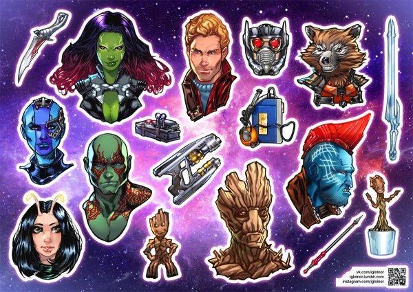 Ракета енот контур