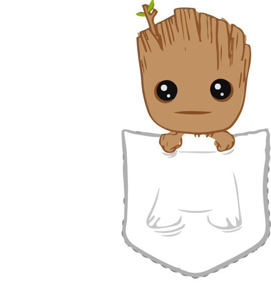 Стикеры Стражи Галактики ракета