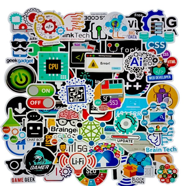 Наклейки хакер