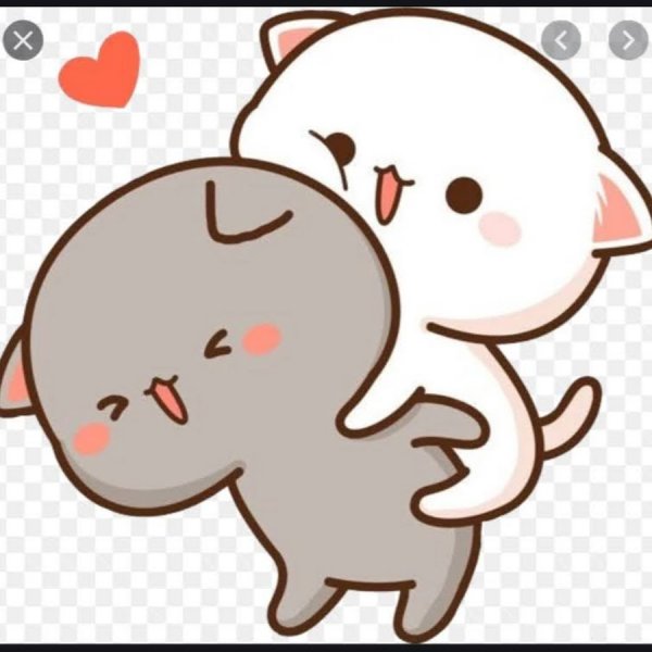 Стикер обнимашки