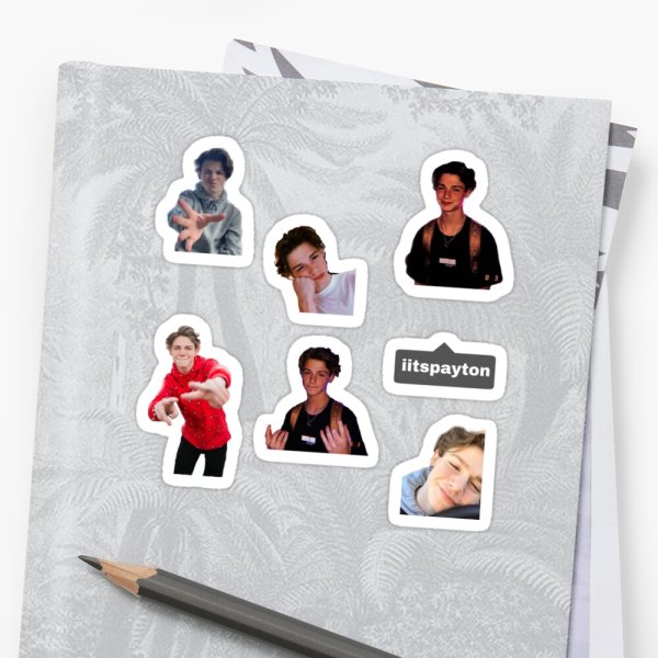 Наклейки Пейтон мурмаер