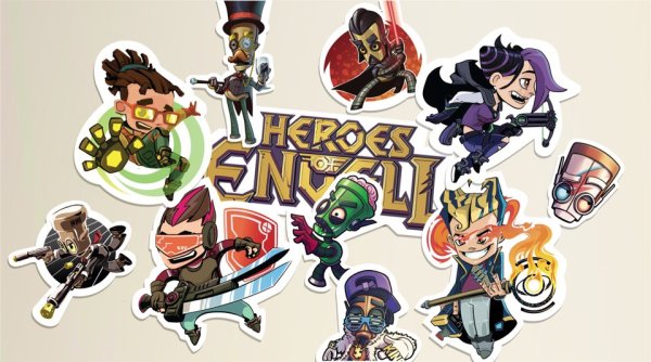 Стикеры герои Энвелла