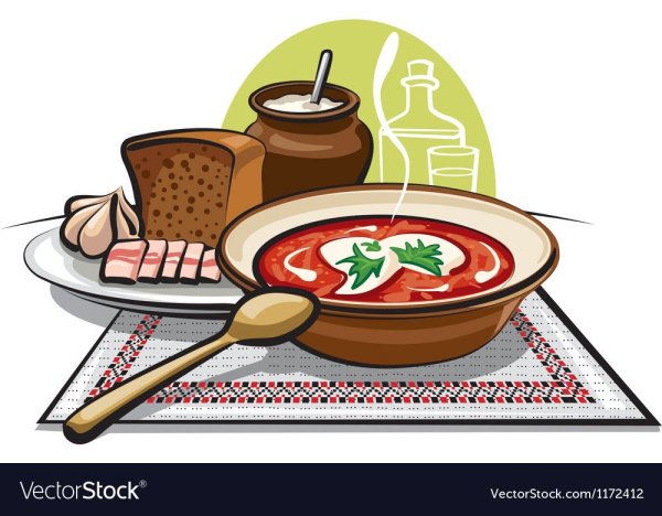 Национальная кухня векторы иллюстрации