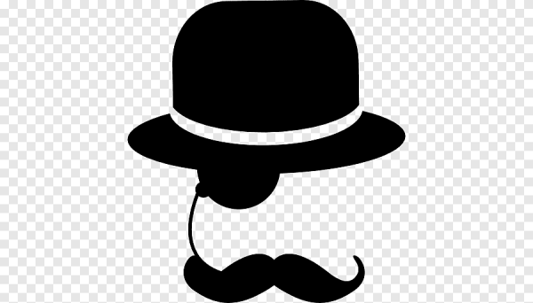 Шляпка с усами