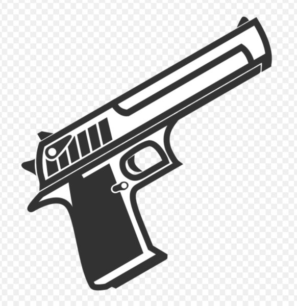 Пистолет вектор Desert Eagle