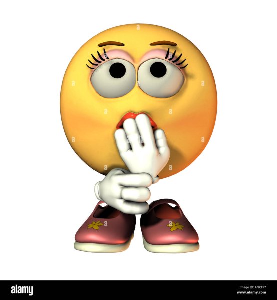 Восхищенный смайлик