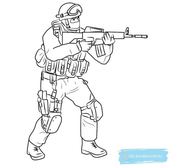 Раскраски стандофф 2