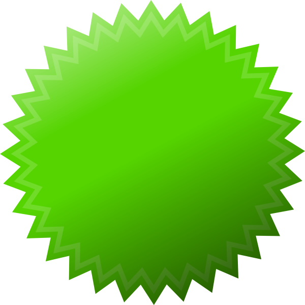 Зеленая плашка