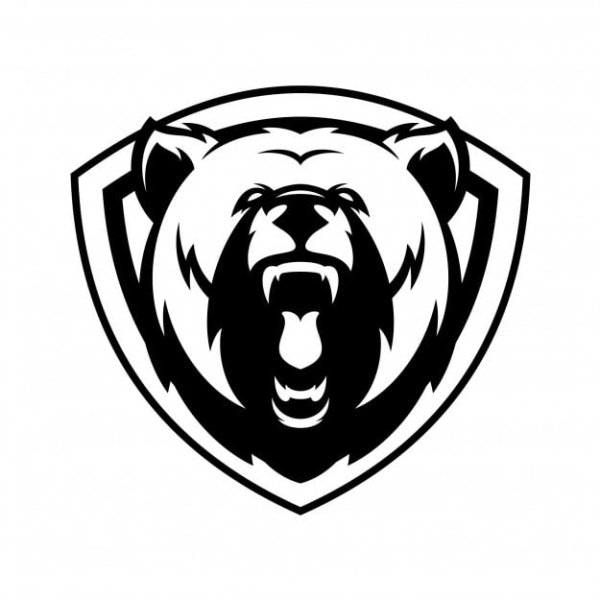 Эмблема с изображением медведя