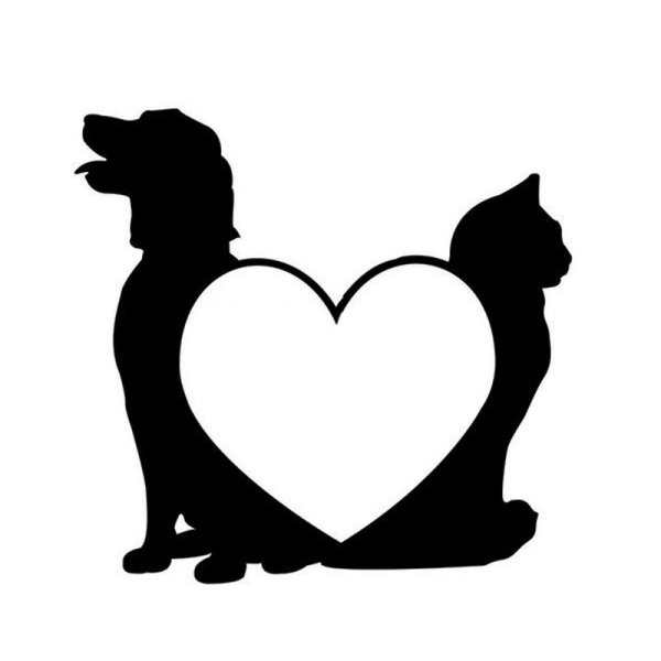 Кошачья лапка с сердечком