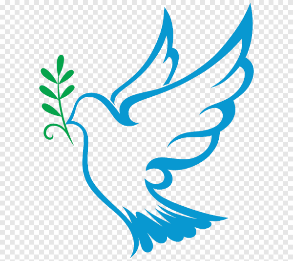 Стилизованный голубь