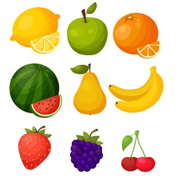 Пиктограмма фрукты