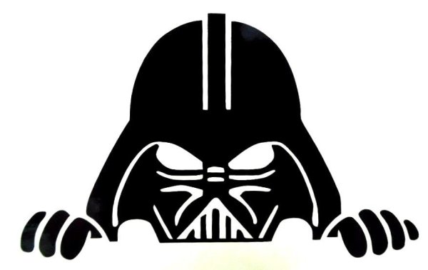 Шлем Дарта Вейдера вектор