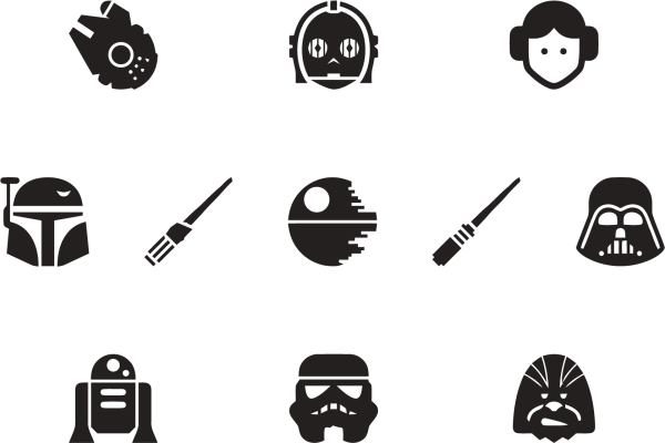 Иконки Звездные войны