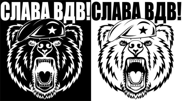 ВДВ векторное изображение