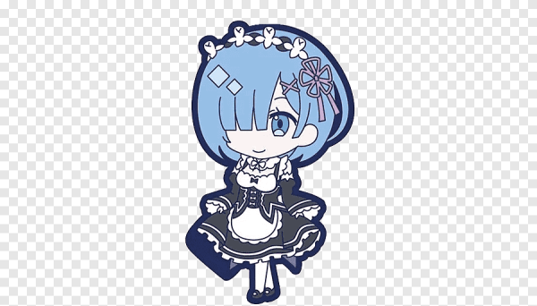 Наклейки аниме Ре Зеро