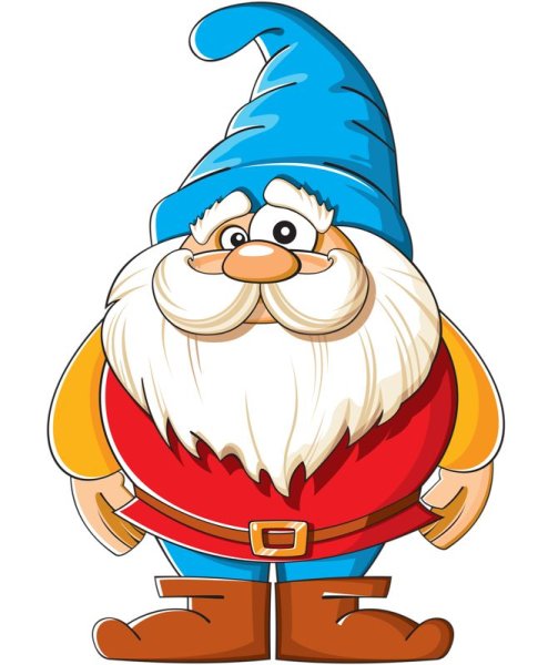 Санта Клаус мультяшный