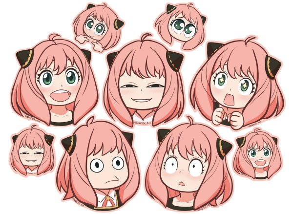 Аня Форджер Стикеры