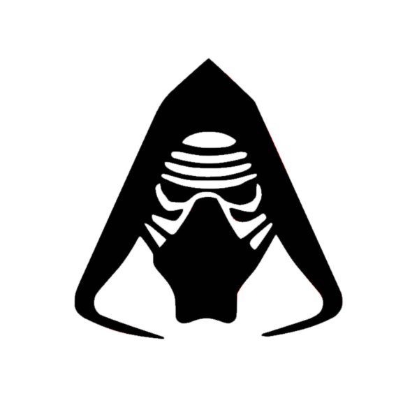 Силуэт арабской маски