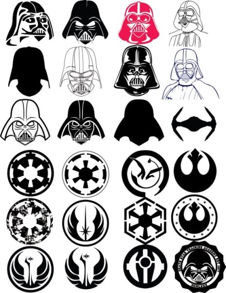 Иконки в стиле 80 х