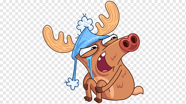 Наклейка олень