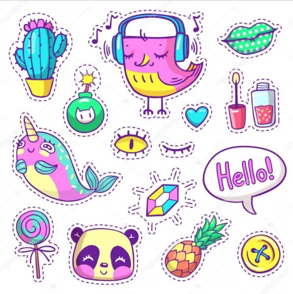 Красивые Стикеры