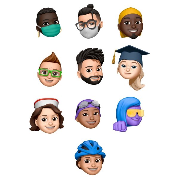 Новые эмодзи в IOS 14