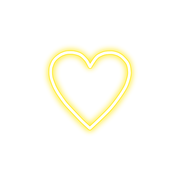 Сердечки (желтые)