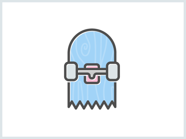 Логотип скейт