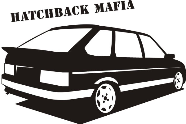 Наклейка хэтчбек мафия ВАЗ 2114