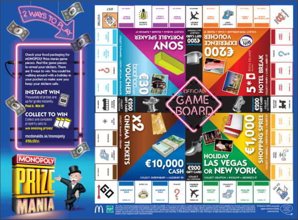 Малая Бронная Монополия карточка