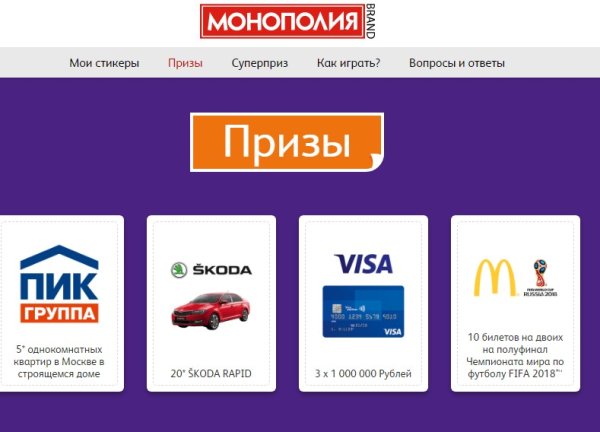 Монополия игровое поле