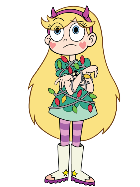 Наклейки Звёздная принцесса и силы зла