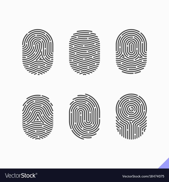 Красный отпечаток пальца