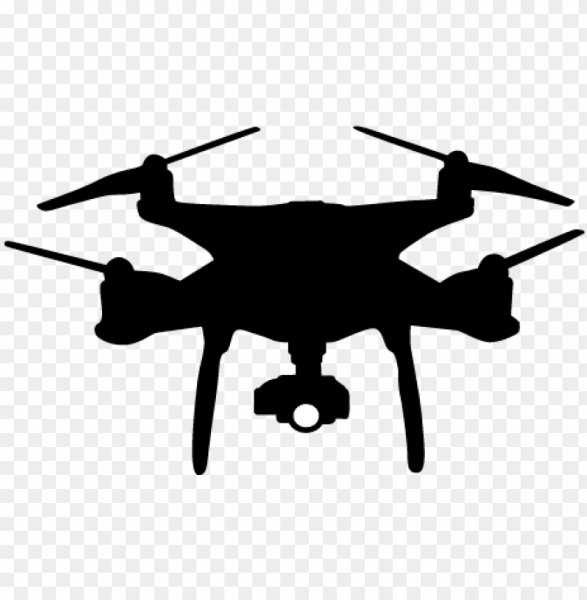 Квадрокоптер схематично