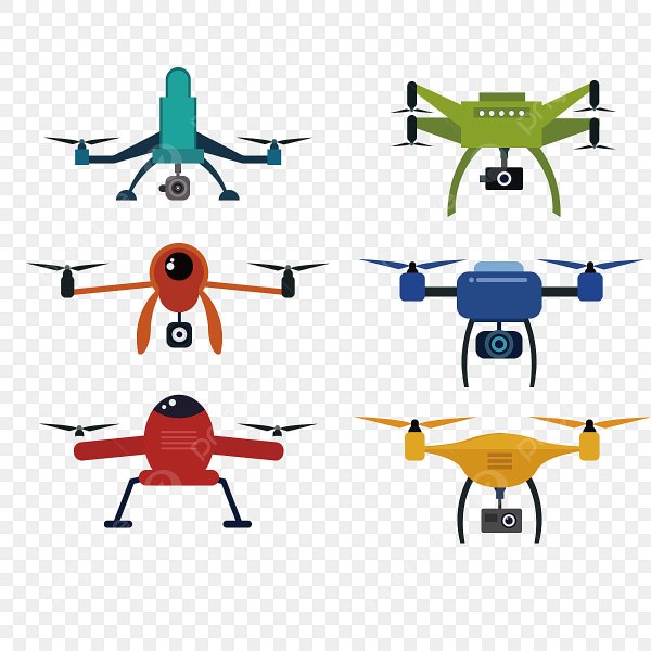 Дрон схематично