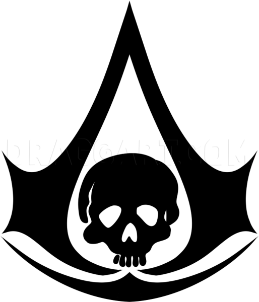 Ассасин Крид Блэк флаг знак