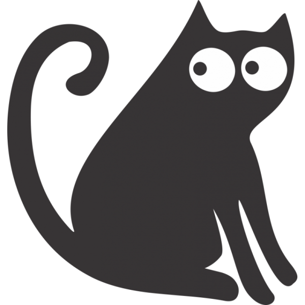 Трафарет кота