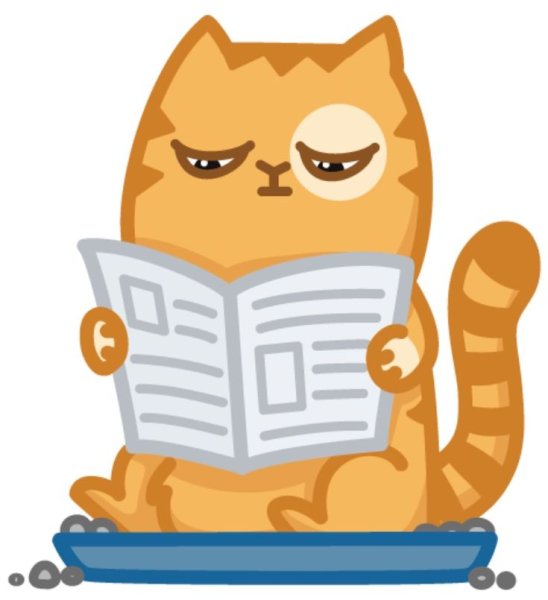 Стикеры. Кот