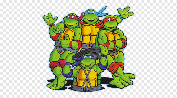 Рисунки черепашек ниндзя 1987