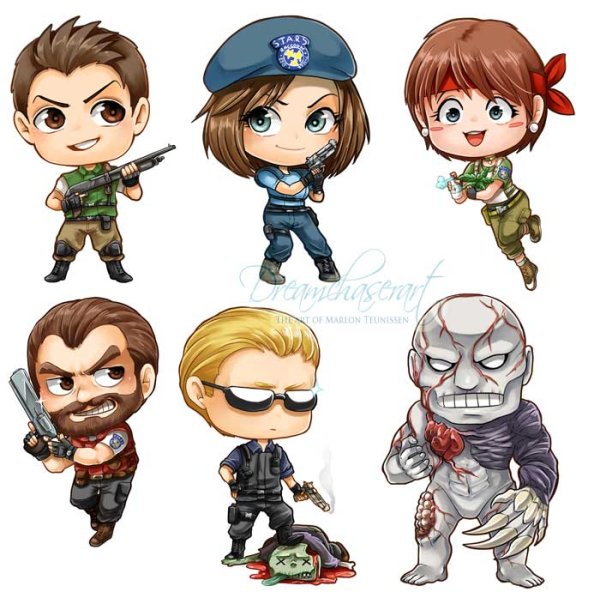 Стикеры Resident Evil