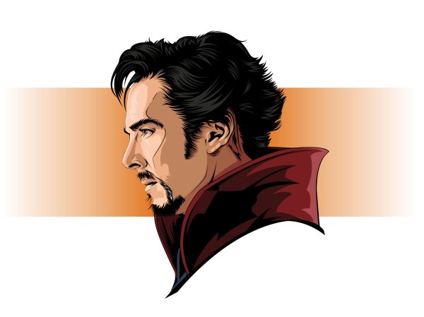 Доктор Стрэндж портрет