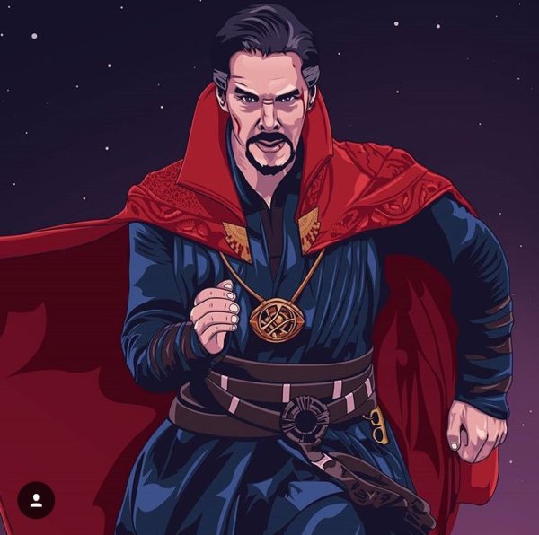 Доктор Стрэндж в полный рост