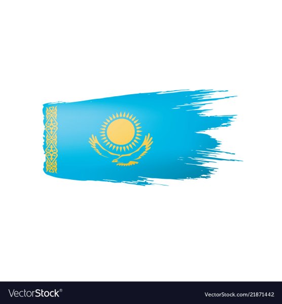 Флаг Казахстана вектор