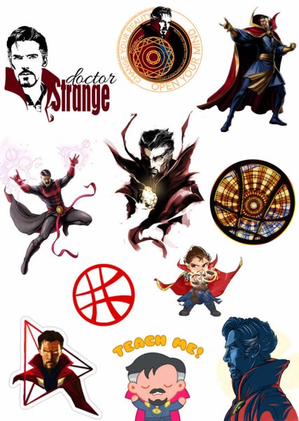 Доктор Стрэндж Стикеры
