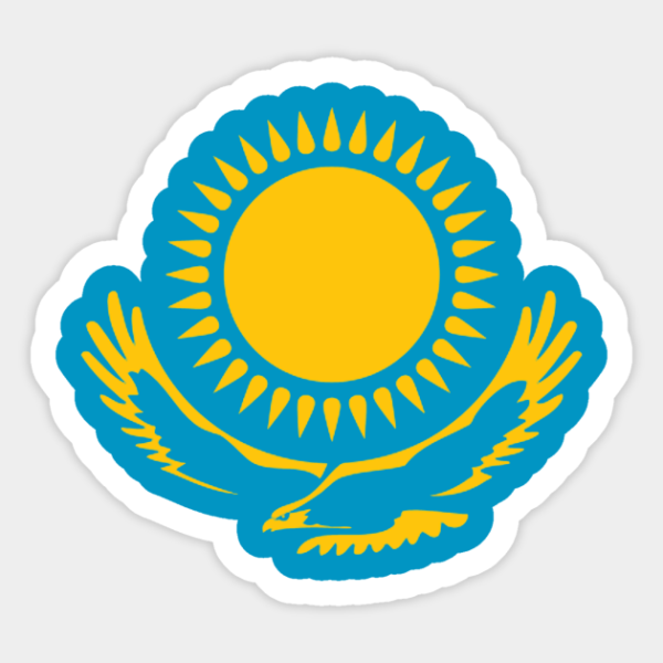 Беркут на флаге Казахстана