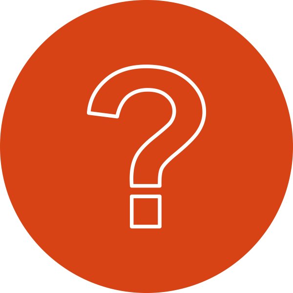 Знак вопроса круглый