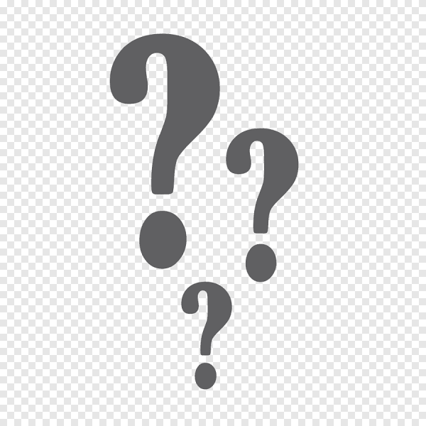 Вопрос без фона